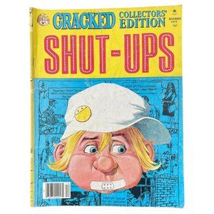 Vintage 1979 CRACKED SHUT-UPS Collectible Comedy‎ Satire Comic Book